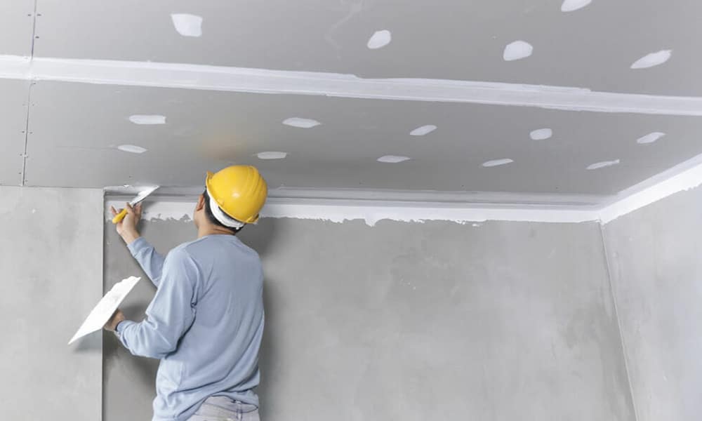 Bahriye Üçok alçı sıva uygulaması